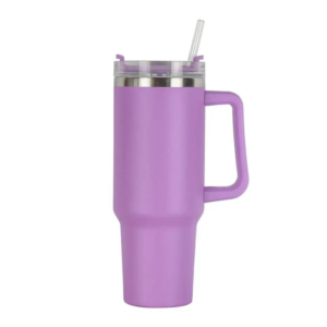 40oz Custom Logo Tumbler - Double Wall, Stainless Steel, Reusable Vacuum Cup
