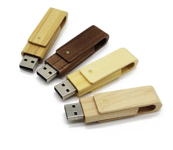 Ultra Thin 32GB USB 3.0 Flash Drive - Gitra Wood Promo Gift, 256GB Shell, Sri Lanka - Image 7