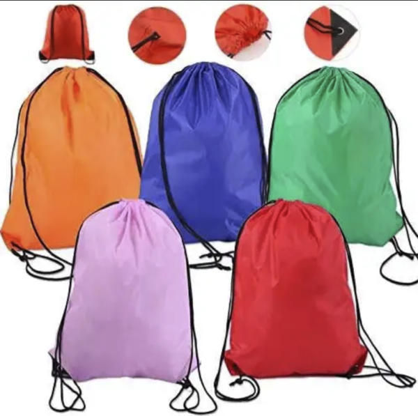 Custom Travel Gym Backpack - Waterproof Drawstring Bag - Image 7