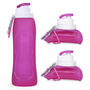 Outdoor Silicone Folding Cup Collapsible Water Bottle