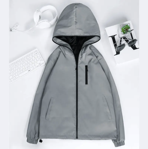 Outdoor Reflective Jacket High Vis Safety Jacket - Image 6