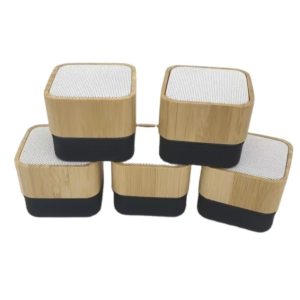 2024 Bamboo Wireless Speaker with Charging - Business Gift