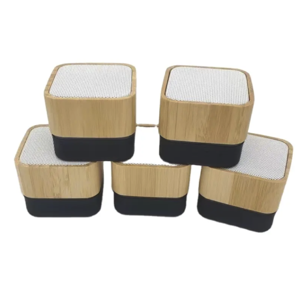 2024 Bamboo Wireless Speaker with Charging - Business Gift