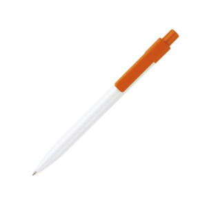 promotional wholesale advertising custom plastic white ball point pen