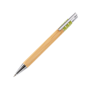 Eco Bamboo Ball Pen - Custom Logo Luxury Ad Print Laser Engraved