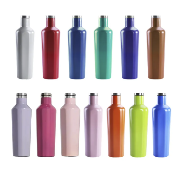 High-Quality Business Travel Bottle - Metal Color Custom Logo Cup - Image 6