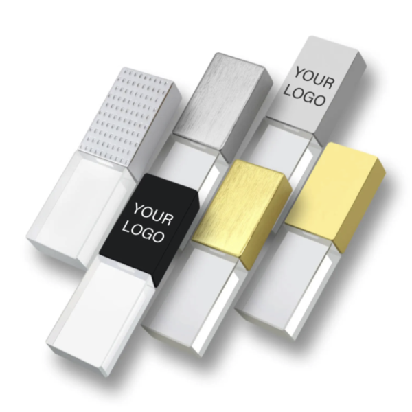 8GB Metal Crystal USB - Business Promo USB Flash Drives - Image 2