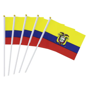 Custom Hand Flags - Football Club Fans Waving Flags