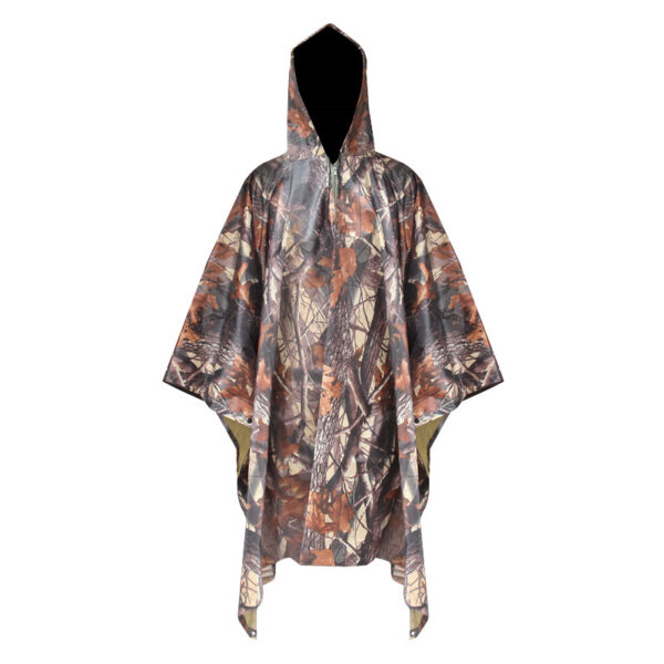 Wholesale Camouflage Multi-Use Rain Poncho - Image 5