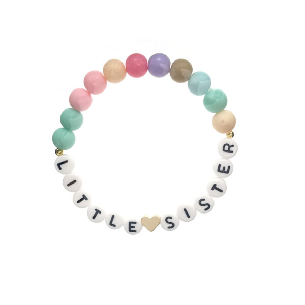 DIY Acrylic Letters Beads Wristlet Custom Beads Bracelet - Image 3