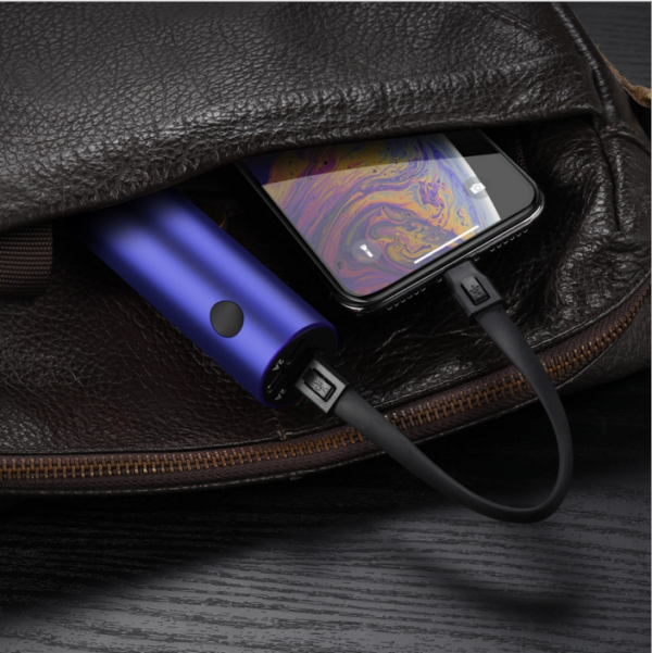 Customized Powerbank with LED Flashlight Mini Torch Keychain Power Bank - Image 5