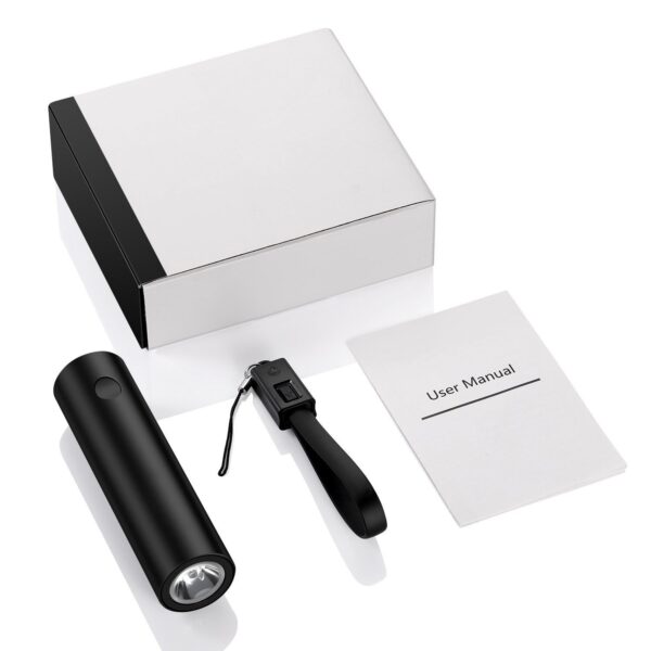 Customized Powerbank with LED Flashlight Mini Torch Keychain Power Bank - Image 3