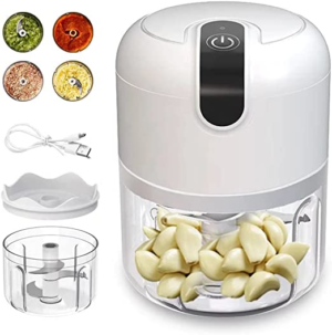Electric Garlic Vegetable Chopper Mini Food Processor