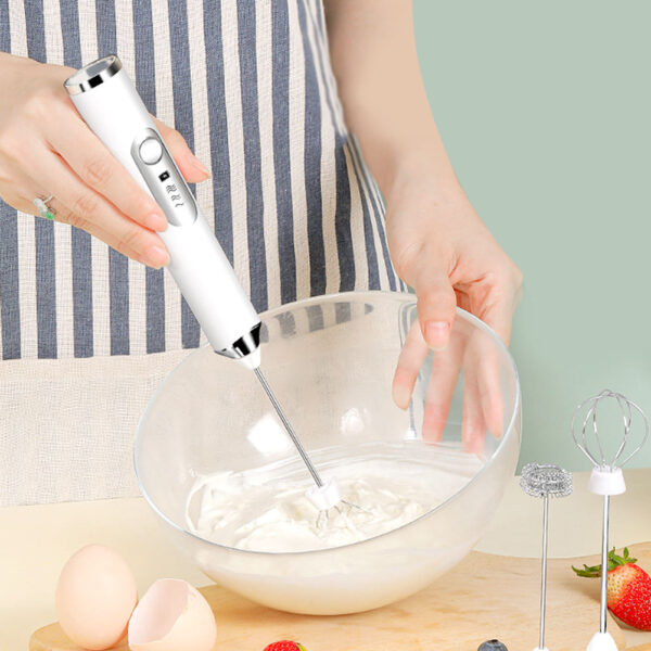 2 in 1 Electric Milk Frother Beater Household Milk Mixer - Image 5
