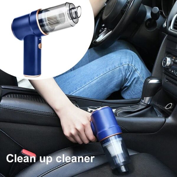 2 in 1 Car Vacuum Cleaner Air Duster Handheld - Image 4