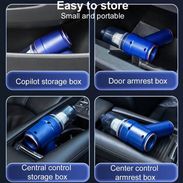 2 in 1 Car Vacuum Cleaner Air Duster Handheld - Image 3