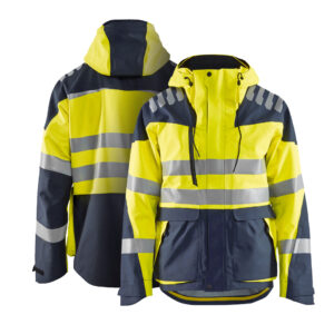 High Visibility Clothing Long Sleeve Reflective Safety Security Work Construction Jacket