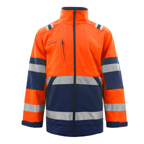 OEM Working Reflective Jacket High Visibility Worker Uniform Safety Jacket - Image 2