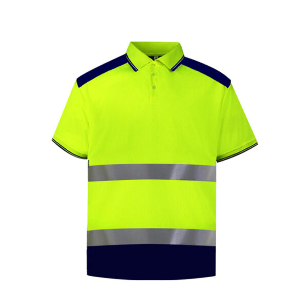 Hi Vis Reflective Sweatshirt Long Sleeve Hoodie - Image 2