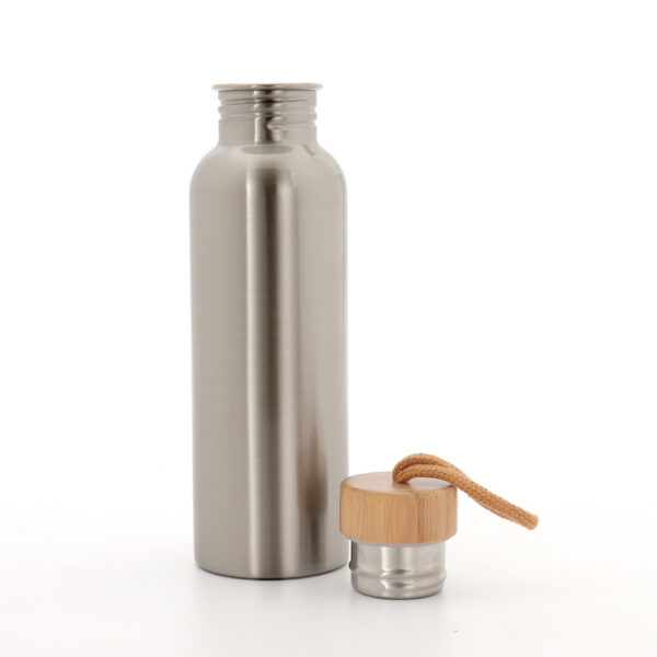 Customized Sport Water Bottle Single Wall Sports Water Bottle with Wood Lid - Image 5