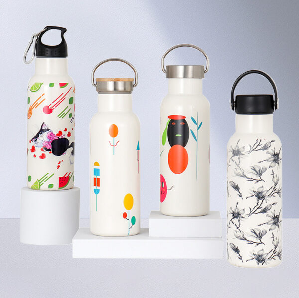 Customized Sport Water Bottle Single Wall Sports Water Bottle with Wood Lid - Image 10