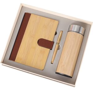 Eco-Friendly Business Gift Set: Cup, Pen, Notebook