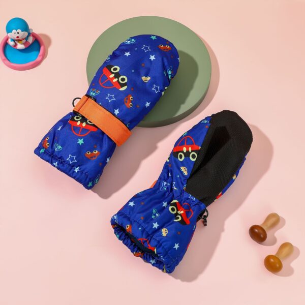 Winter Children Skiing Snowboarding Gloves - Image 6