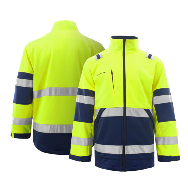 OEM Working Reflective Jacket High Visibility Worker Uniform Safety Jacket