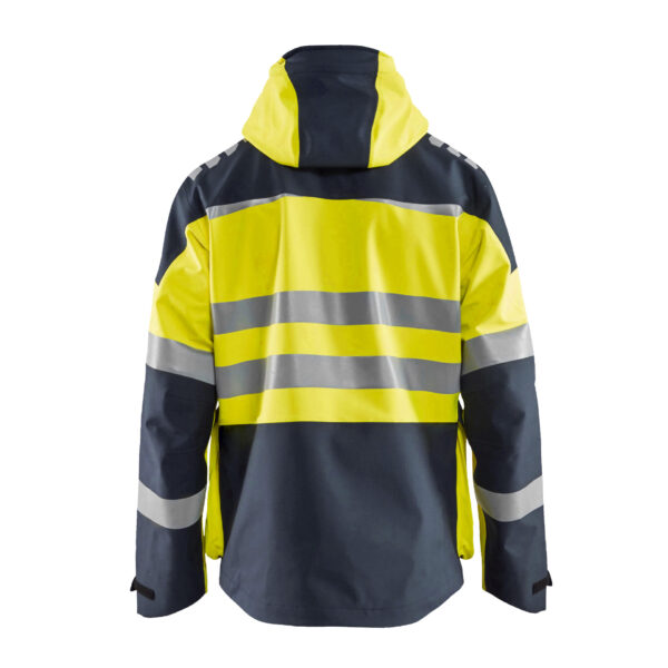 High Visibility Clothing Long Sleeve Reflective Safety Security Work Construction Jacket - Image 3
