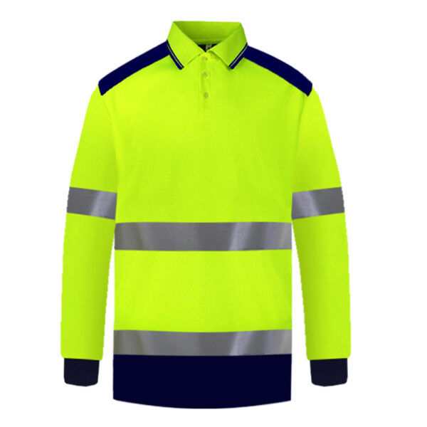 Hi Vis Reflective Sweatshirt Long Sleeve Hoodie