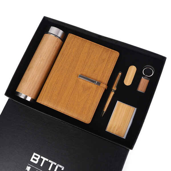 Business Gift Set: Notebook, Cup, Pen, USB