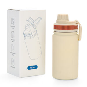 Custom Logo Double Walled Stainless Steel Sport Bottle 450ml