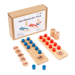 OEM Wooden Montessori Counting Peg Board Toys For Kids