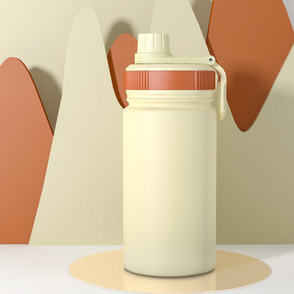 Custom Logo Double Walled Stainless Steel Sport Bottle 450ml - Image 7