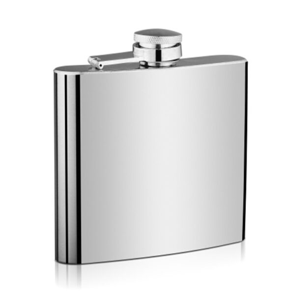 Portable Bar Tools Camping Pocket Hip Flask Whiskey 6Oz Stainless Steel Liquor Hip Flask - Image 2