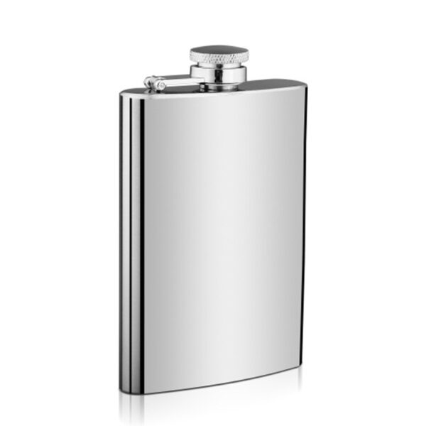 Portable Bar Tools Camping Pocket Hip Flask Whiskey 6Oz Stainless Steel Liquor Hip Flask - Image 3