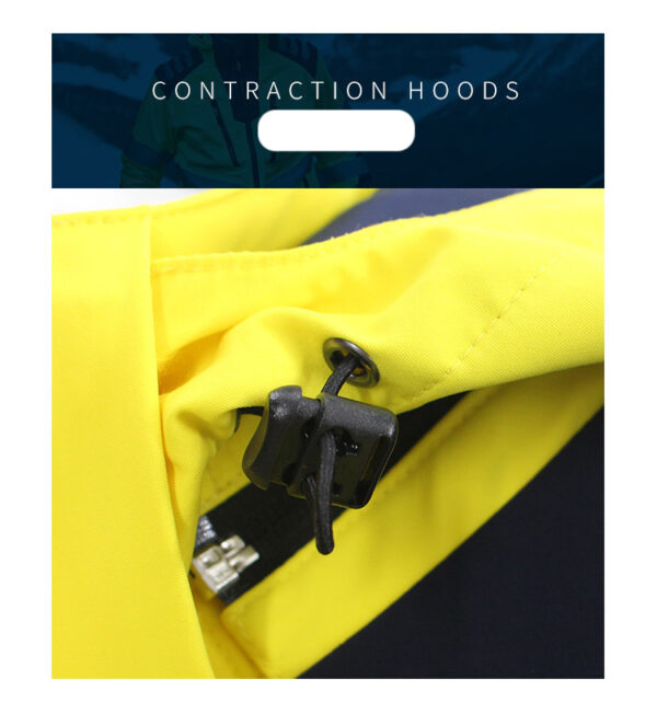 High Visibility Clothing Long Sleeve Reflective Safety Security Work Construction Jacket - Image 7