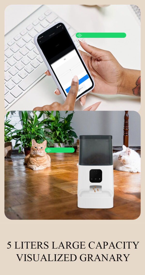Smart Automatic Pet Feeder For Cats And Dogs_yythkg - Image 5