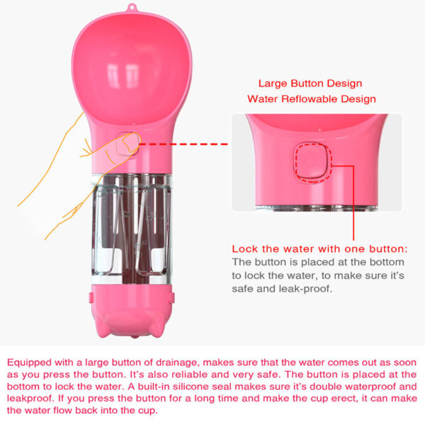 Pet Collapsible 4 In 1 Food Storage With Poo - Image 8