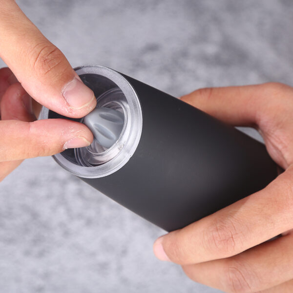 Electric Gravity Salt And Pepper Grinder Set Spice - Image 3