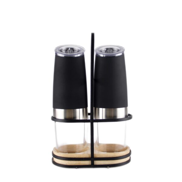 Electric Gravity Salt And Pepper Grinder Set Spice - Image 6