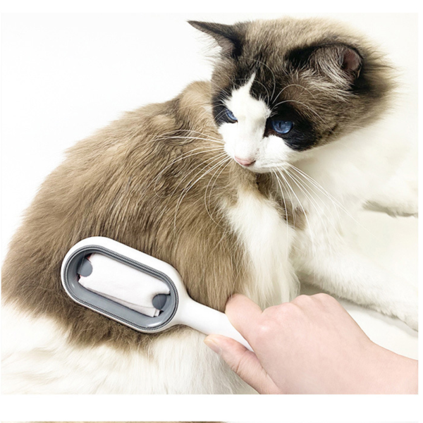 Manufacturer Wholesale Pet Grooming Wide Brush Double_Yyth - Image 3