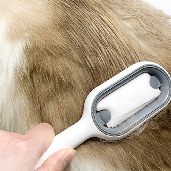 Manufacturer Wholesale Pet Grooming Wide Brush Double_Yyth - Image 4
