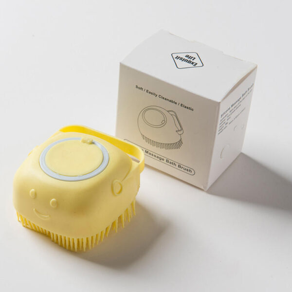Soap Dispenser Pet Bathing Cleaning Massage Brush - Image 6