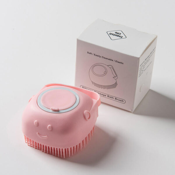 Soap Dispenser Pet Bathing Cleaning Massage Brush - Image 8