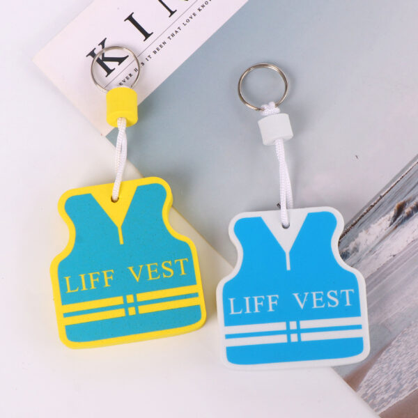 EVA Foam Key Chain PU Profile Floating Foam Key Chain - Image 3