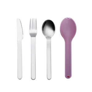 Portable Stainless Steel 3-Piece Travel Cutlery Set