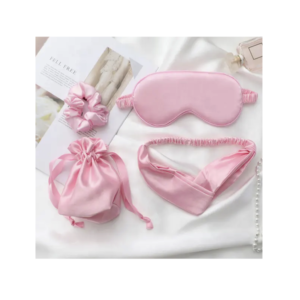 Silk Travel Portable Sleeping Eye Mask Set