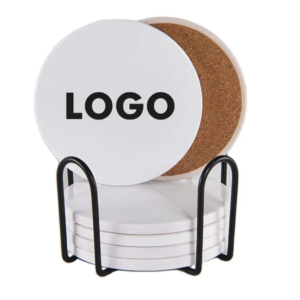 Personalized Round Ceramic Coaster Square Ceramic Coaster