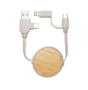 Eco-Friendly Telescopic Multi-Functional Data Cable